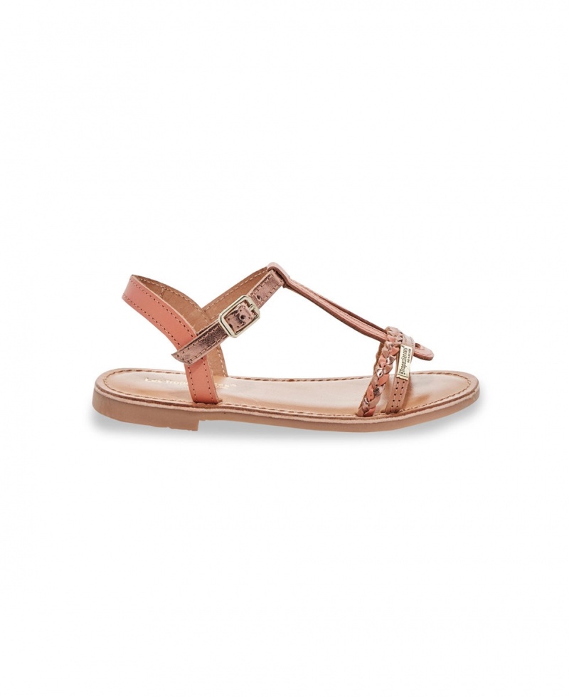 Sandales Les Tropeziennes BADOU Rose Enfant|AZEO-47073729